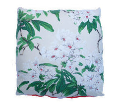 50's Tropical floral pillow