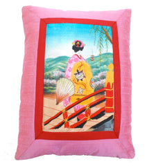 Asian Accent Pillow-Asian Woman