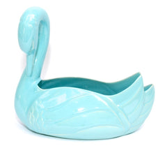 Blue Swan Cachepot